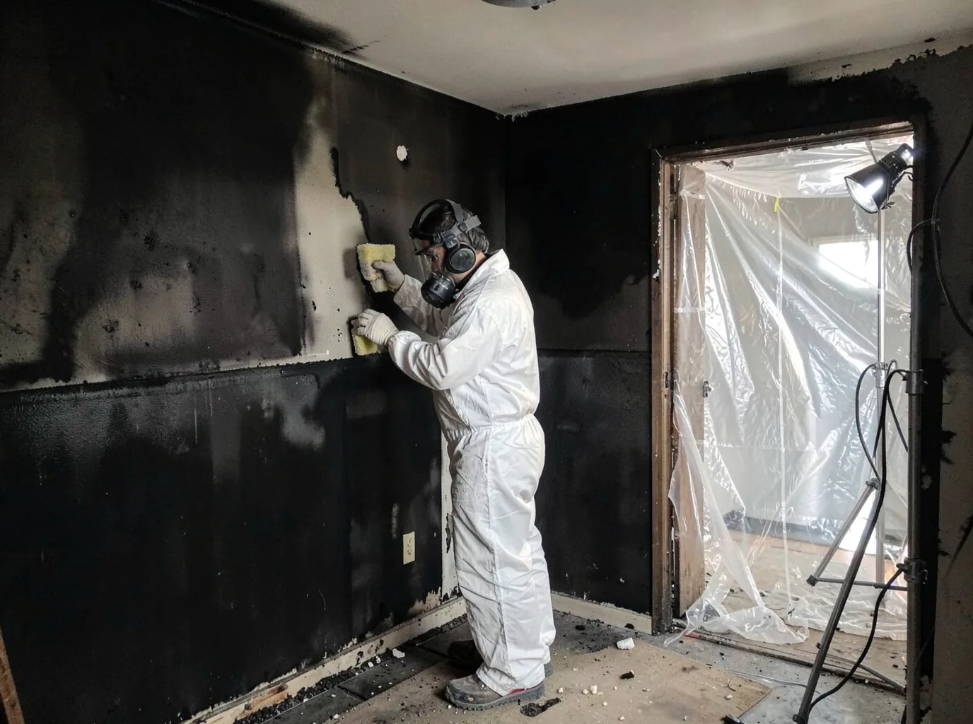Fire Damage Restoration company in Big Arm, MT